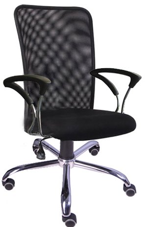 RICCI 3 NET MEDIUM BACK CHAIR